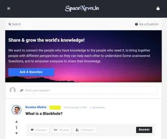 Spacenews.in(spacenews) Screenshot