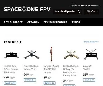 Spaceonefpv.com(Create an Ecommerce Website and Sell Online) Screenshot