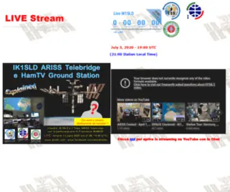 Spaceonline.tv(ARISS Contact Live) Screenshot