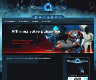 Spaceorigin.fr( a) Screenshot