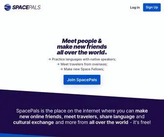 Spacepals.io(Meet people & make friends all over the world) Screenshot