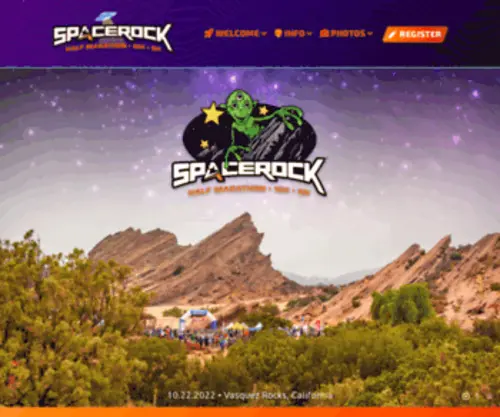 Spacerocktrailrace.com(SPACEROCK Trail Race) Screenshot