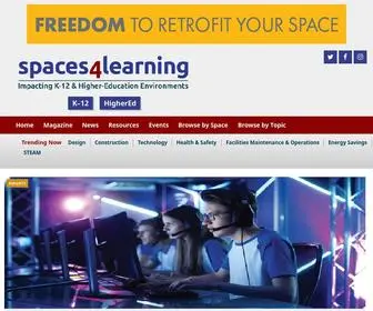 Spaces4Learning.com(Planning & Creating High) Screenshot