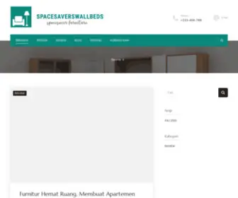 Spacesaverswallbeds.com(Toko Perabot Dan Furniture Penghemat Ruang) Screenshot