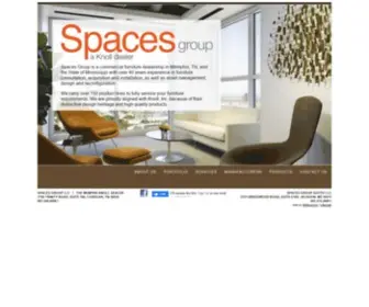 Spacesgrp.com(Spaces Group) Screenshot