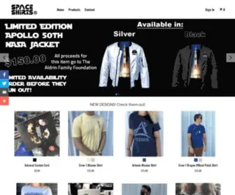 Spaceshirts.com(Space Shirts) Screenshot