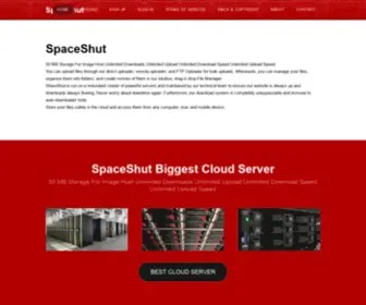 Spaceshut.website(Server) Screenshot