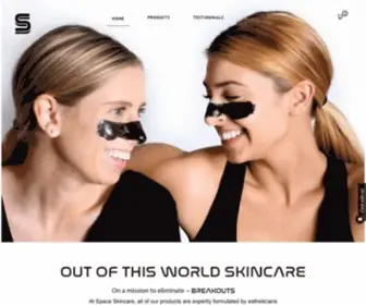 Spaceskincare.com(Space Skincare) Screenshot