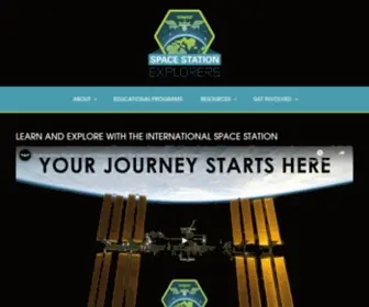 Spacestationexplorers.org(The International Space Station Can Inspire and Educate) Screenshot
