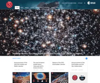 Spacetelescope.org(ESA/Hubble) Screenshot