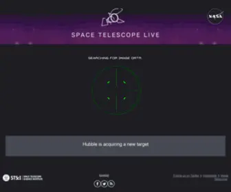 Spacetelescopelive.org(SpaceTelescopeLive) Screenshot