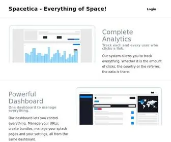 Spacetica.com(Space geek) Screenshot