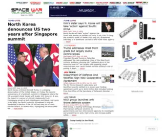 Spacewar.com(Military space news) Screenshot