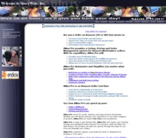 Spaceware.com(SpaceWare Amazon seller software) Screenshot
