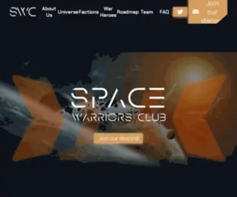 Spacewarriorsclub.com(Space Warrios Club) Screenshot