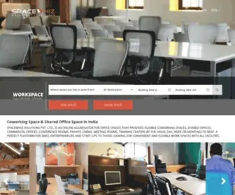 Spacewhiz.com(Coworking and Shared Office Spaces in Mumbai) Screenshot