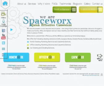 Spaceworxindia.com(Spaceworx) Screenshot