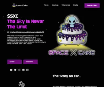 Spacexcake.com(Cake Rewards Token) Screenshot