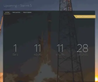 Spacexstats.xyz(SpaceX Stats) Screenshot