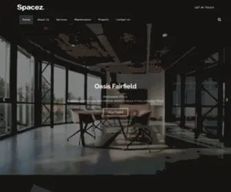 Spacez.com.au(Commercial Office Interiors) Screenshot