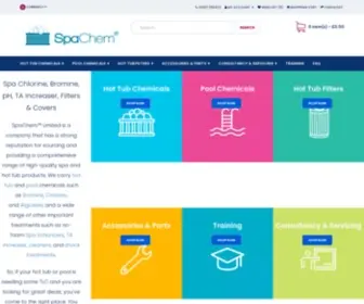 Spachem.co.uk(Hot Tub Chemicals) Screenshot