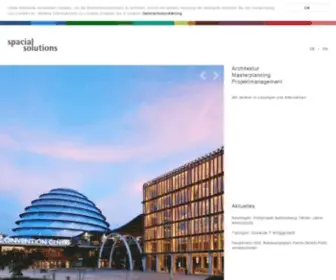 Spacial-Solutions.com(Architektur Masterplanning Projektmanagement) Screenshot