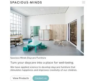 Spacious-Minds.com(Revolutionising daycares) Screenshot