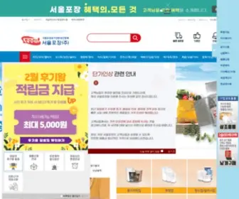 Spack.co.kr(서울포장(주)) Screenshot