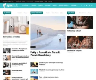 Spaclub.pl(Magazyn lifestylowy) Screenshot