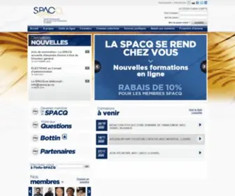 Spacq.qc.ca(Accueil) Screenshot