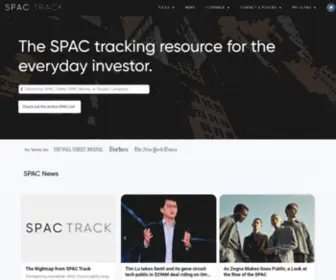 Spactrack.io(SPAC Track) Screenshot