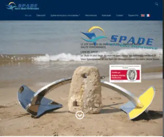 Spade-Anchor.com(Haute performance) Screenshot