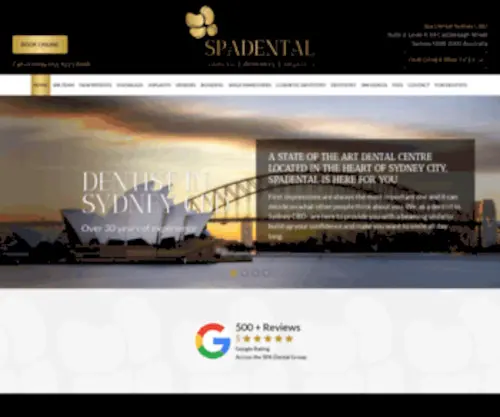 Spadental.com.au(Spadental) Screenshot
