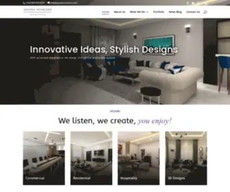 Spadesinteriors.com(Spades Interiors) Screenshot