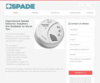 Spadesmokedetectors.com(Get Smoke Detectors Installed) Screenshot