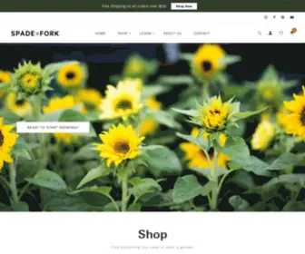 Spadetofork.com(Spade To Fork) Screenshot