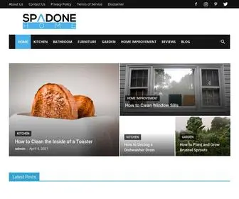Spadonehome.com(Spadone Home) Screenshot