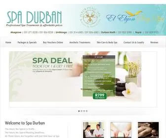 Spadurban.co.za(Fleur De Lis Spa Durban) Screenshot