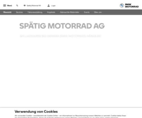 Spaetigmotorrad.ch(Spätig Motorrad AG) Screenshot