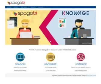 Spagobi.org(100% open source Business Intelligence) Screenshot
