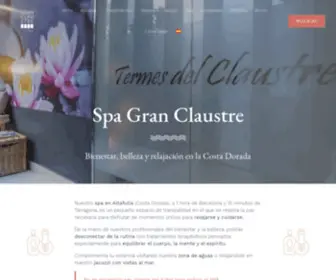 Spagranclaustre.com(Spa Gran Claustre (Web Oficial)) Screenshot