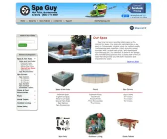 Spaguyusa.com(SpaGuyUSA) Screenshot