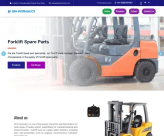 Spahydraulics.com(spahydraulics) Screenshot