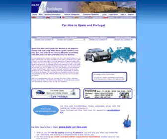 Spain-Carhire.com(Spain car hire) Screenshot