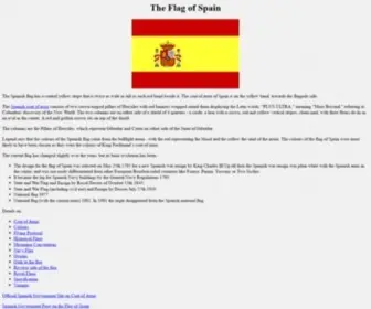 Spain-Flag.eu(The Spanish Flag of Spain) Screenshot