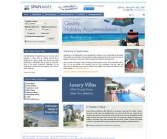 Spainaway.com(Nerja villas) Screenshot