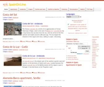 Spainonline.com(España) Screenshot