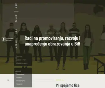 Spaja-Lica.com(Udruženje "Spajalica") Screenshot