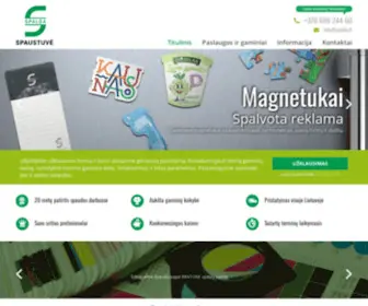 Spalda.lt(Spaustuvė UAB "Spalda") Screenshot