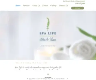 Spalifeskinlaser.com(Spa Life Skin & Laser) Screenshot